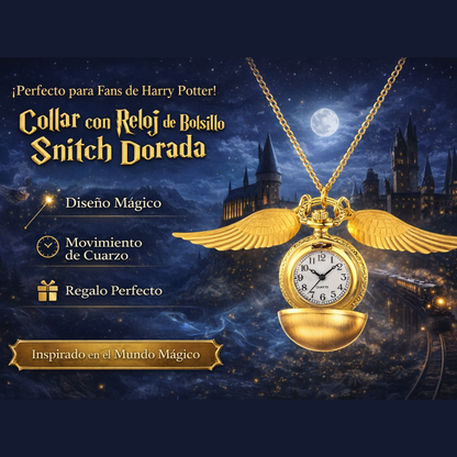 Reloj  Snitch Dorada